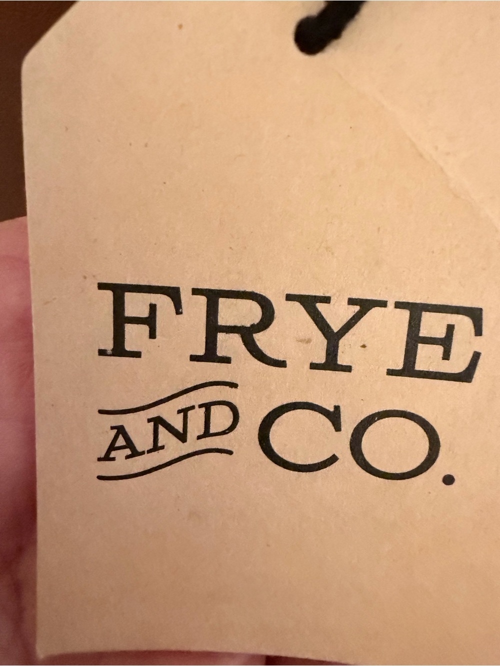 Frye & Co. NWT Cognac Foldover Backpack Faux Leather - Picture 10 of 12